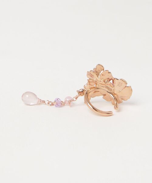 ANNA SUI（アナスイ）の「八重桜モチーフ イヤーカフ
