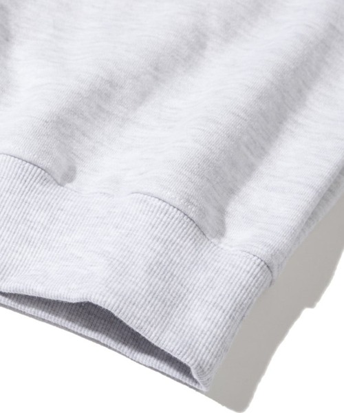 LOWBI（ロウビ）の「LOWBI／シグネチャロゴフーディー（裏起毛）（パーカー・レディース・ブラック/ライトグレー・FREE）」の22枚目の写真