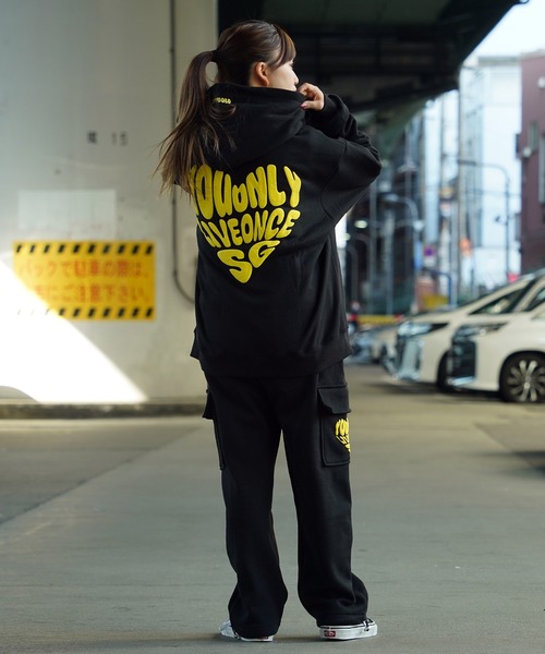 STAY GOLD（ステイゴールド）の「【STAYGOLD】ロゴハート スウェット