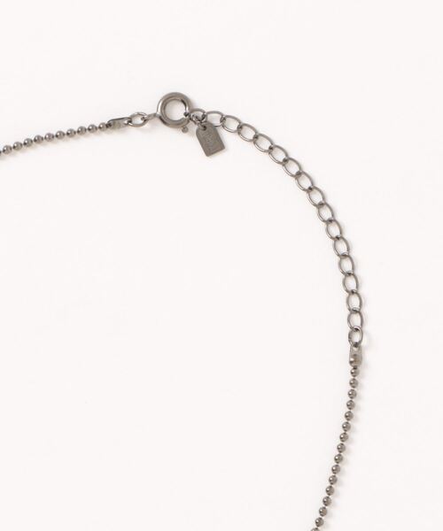 rovtski（ロフトスキー）の「Z)【LEF MADE】エポラメSMDピックネックレス（ネックレス・メンズ・ブラック/ゴールド・FREE）」の3枚目の写真