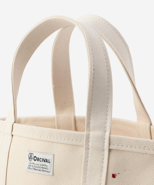 ORCIVAL（オーシバル）の「ORCIVAL | ペイント キャンバストートバッグ