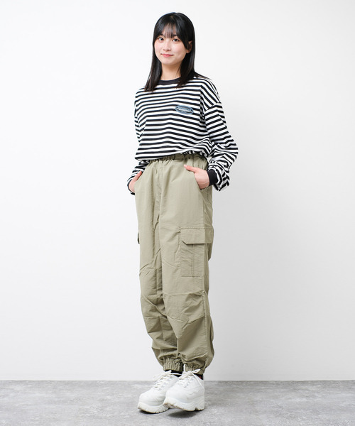 shury ナイロンカーゴパンツ shury ナイロンカーゴパンツ