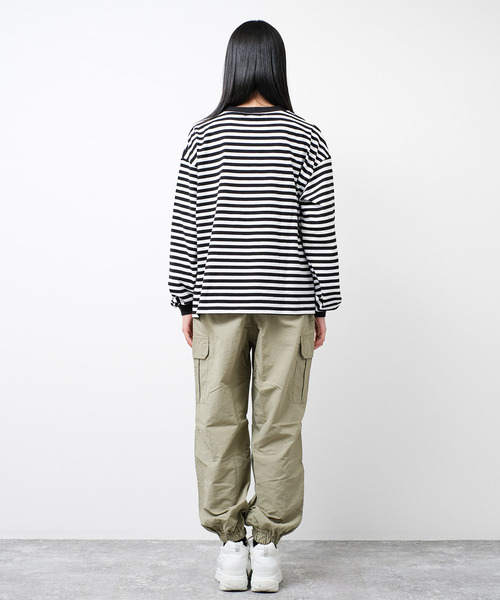 ナイロンカーゴジョガーパンツ（カーゴパンツ）｜RiCO SUCRE