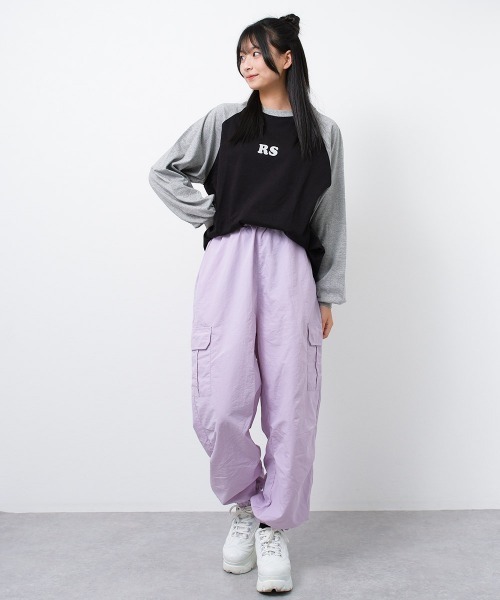 ナイロンカーゴジョガーパンツ（カーゴパンツ）｜RiCO SUCRE