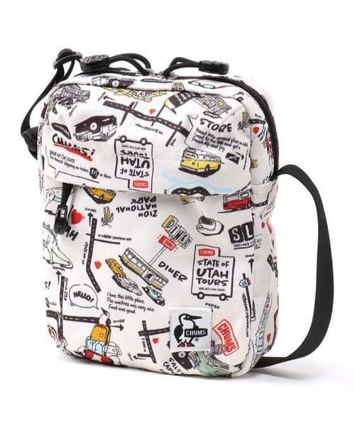 CHUMS(チャムス)の「【CHUMS/チャムス】 Recycle Vertical Mini Shoulder(ショルダーバッグ・メンズ・ブラック/ブラウン/レッド/ネイビー/その他1/その他2/その他3/ブルー/その他4・FREE)」の7枚目の写真