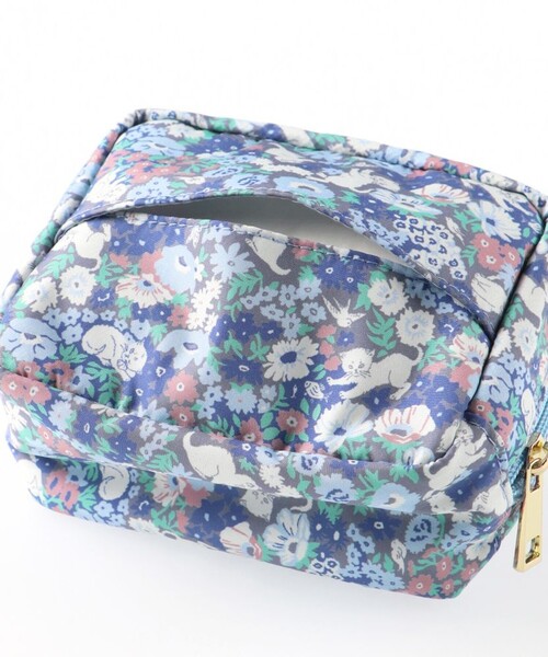 BRANSHES(ブランシェス)の「【Cat’s ISSUE】ネコ総柄プリントポーチ(バックパック/リュック・キッズ・ブルー/ピンク・FREE)」の11枚目の写真