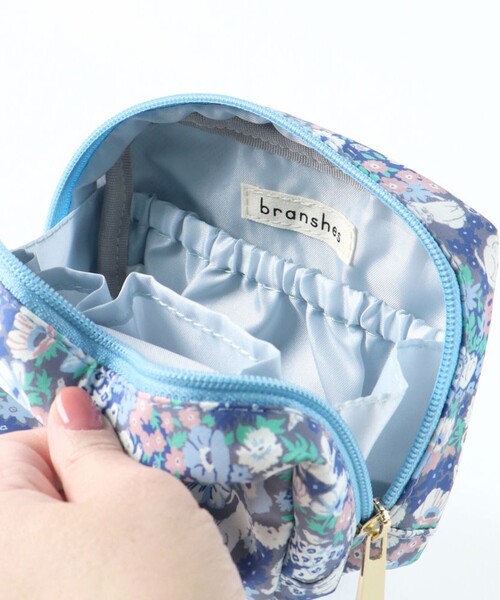 BRANSHES(ブランシェス)の「【Cat’s ISSUE】ネコ総柄プリントポーチ(バックパック/リュック・キッズ・ブルー/ピンク・FREE)」の13枚目の写真