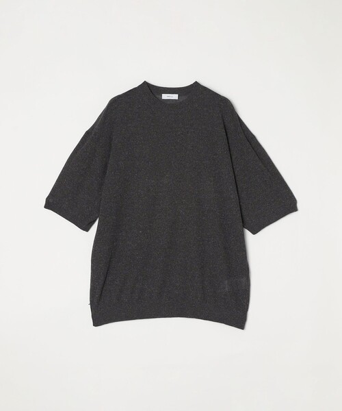 SHIPS any(シップス エニィ)の「SHIPS any: 〈手洗い可能〉リネンミックス サマーニット リラックス シアー Tシャツ◇(Tシャツ/カットソー・メンズ・ブラック/ロイヤルブルー/ダークグレー/オリーブ・SMALL/LARGE/MEDIUM)」の6枚目の写真