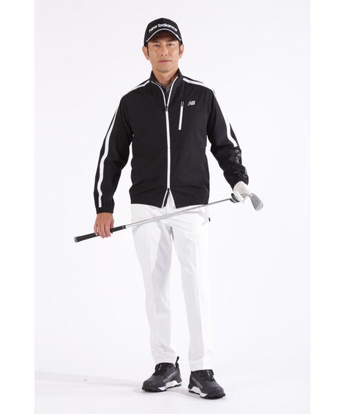 ニューバランスMENs撥水ジップブルゾン(4WAYストレッチ、防風性、蓄熱保存… New Balance Golf（ニューバランスゴルフ）の「4WAYストレッチ
