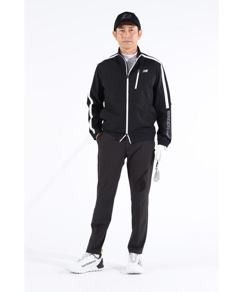 ニューバランスMENs撥水ジップブルゾン(4WAYストレッチ、防風性、蓄熱保存… New Balance Golf（ニューバランスゴルフ）の「4WAYストレッチ