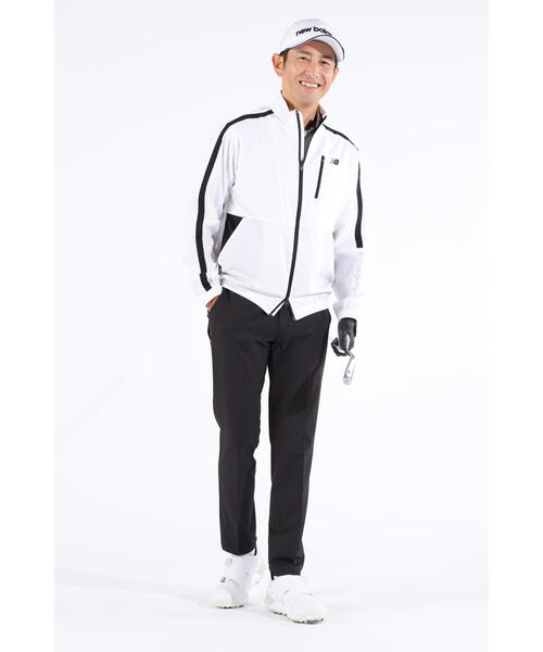 ニューバランスMENs撥水ジップブルゾン(4WAYストレッチ、防風性、蓄熱保存… Amazon | [ニューバランス] メンズ 撥水 ジップブルゾン (4WAY