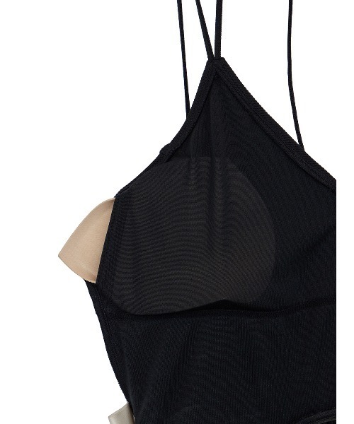 Ameri（アメリ）の「WAVE PEPLUM SWIMWEAR（水着・レディース・ブラック/カーキ/アイボリー・SMALL/MEDIUM）」の16枚目の写真