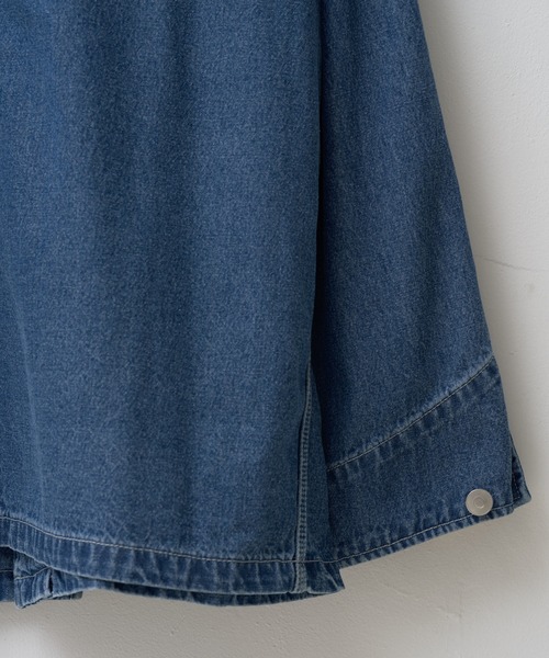 WHIMSIC(ウィムジック)の「【UNISEX】チョアコート(デニムジャケット・メンズ・ブルー/ホワイト・FREE)」の13枚目の写真