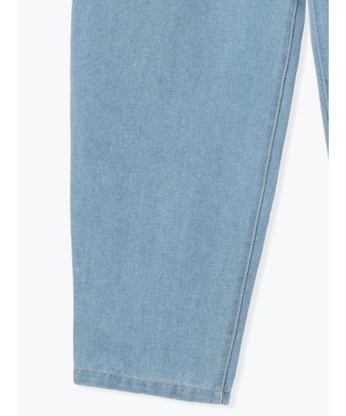 Samansa Mos2（サマンサ モスモス）の「【Lサイズ / WEB限定】デニムテーパードパンツ（デニムパンツ・レディース・サックスブルー/ブルー・M/L）」の17枚目の写真