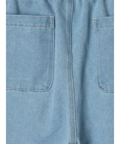 Samansa Mos2（サマンサ モスモス）の「【Lサイズ / WEB限定】デニムテーパードパンツ（デニムパンツ・レディース・サックスブルー/ブルー・M/L）」の15枚目の写真