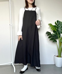 楊柳ロングキャミワンピース