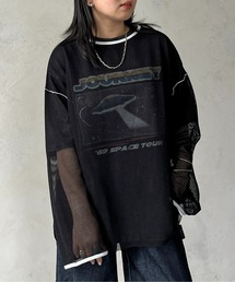 CPCM | カットメッシュメロービッグプルオーバー(Tシャツ/カットソー)