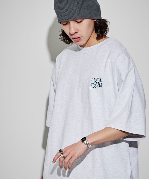 BEN DAVIS(ベンデイビス)の「∴WEGO/別注ベンデイビスプランプロゴT(Tシャツ/カットソー・メンズ・ホワイト/ブラック/スミクロ/オートミール・LARGE/MEDIUM/SMALL)」の4枚目の写真