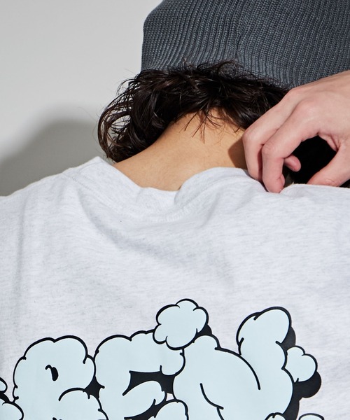 BEN DAVIS(ベンデイビス)の「∴WEGO/別注ベンデイビスプランプロゴT(Tシャツ/カットソー・メンズ・ホワイト/ブラック/スミクロ/オートミール・LARGE/MEDIUM/SMALL)」の18枚目の写真