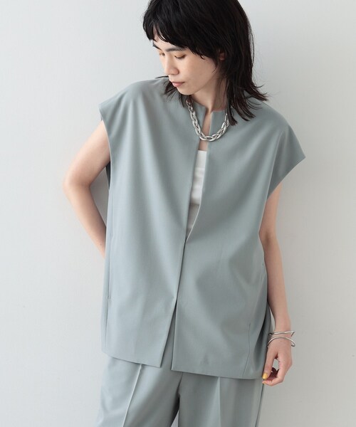 GALLEST（ギャレスト）の「◆バルーンジレ（ベスト・レディース・チャコールグレー/ナチュラル/ライトグレー系9・38/34）」の3枚目の写真