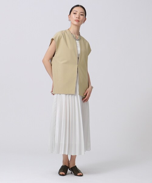 GALLEST（ギャレスト）の「◆バルーンジレ（ベスト・レディース・チャコールグレー/ナチュラル/ライトグレー系9・38/34）」の9枚目の写真