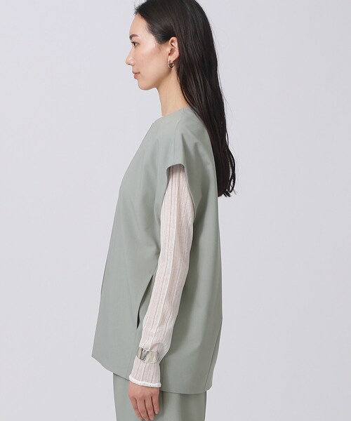 GALLEST（ギャレスト）の「◆バルーンジレ（ベスト・レディース・チャコールグレー/ナチュラル/ライトグレー系9・38/34）」の4枚目の写真