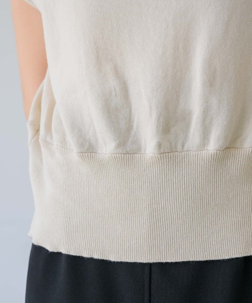 NEUNA（ヌナ）の「シアードッキングトップス（Tシャツ/カットソー・レディース・アイボリー/ブラック/グレイッシュベージュ・FREE）」の21枚目の写真