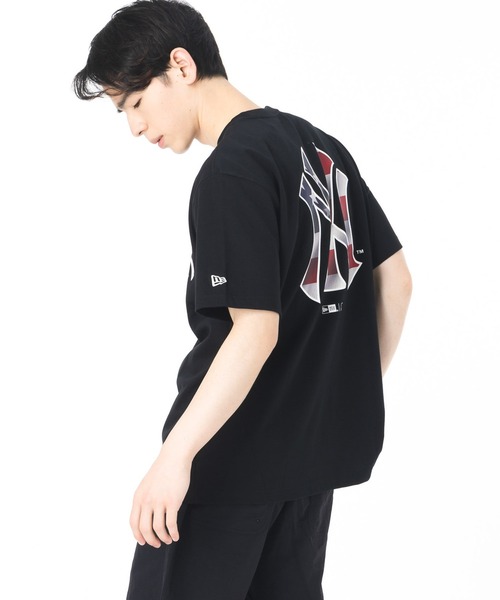 NEW ERA(ニューエラ)の「ニューエラ 韓国企画 半袖Tシャツ MLBインデペンデンス(Tシャツ/カットソー・メンズ・ブラック/ホワイト/ネイビー・S/M/L/XL/XXL)」の13枚目の写真