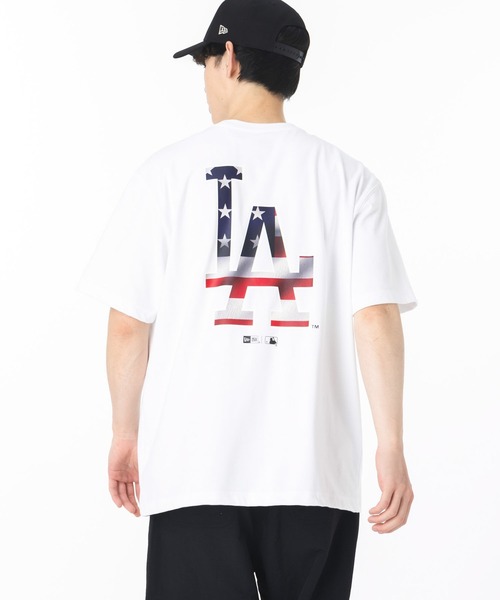 NEW ERA(ニューエラ)の「ニューエラ 韓国企画 半袖Tシャツ MLBインデペンデンス(Tシャツ/カットソー・メンズ・ブラック/ホワイト/ネイビー・S/M/L/XL/XXL)」の8枚目の写真