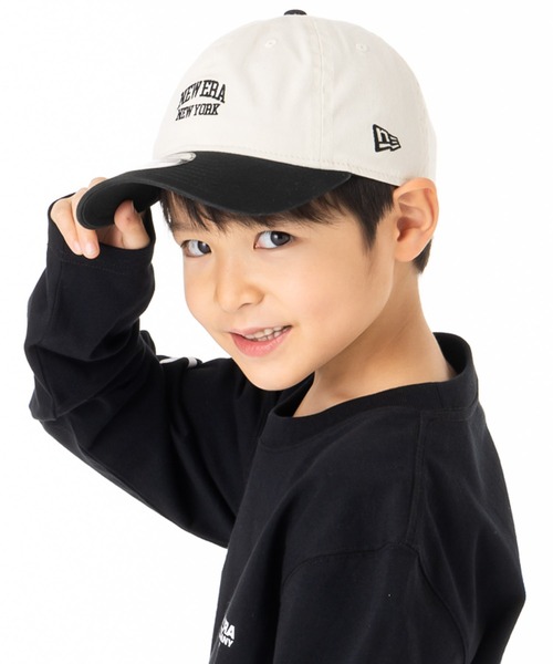 NEW ERA（ニューエラ）の「ニューラ キッズキャップ ２トーンONSPOTZ別注（キャップ・キッズ・ホワイト系その他/ホワイト・52-56cm）」の5枚目の写真