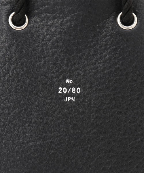20/80(テゥエンティーエイティー)の「【20/80】SHRINK LEATHER GASSAI BAG(ハンドバッグ・メンズ・ブラック・FREE)」の10枚目の写真