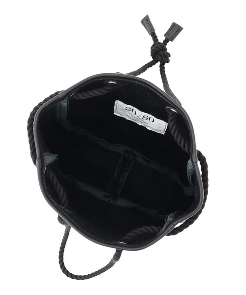 20/80(テゥエンティーエイティー)の「【20/80】SHRINK LEATHER GASSAI BAG(ハンドバッグ・メンズ・ブラック・FREE)」の6枚目の写真