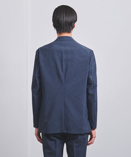 UNITED ARROWS（ユナイテッドアローズ）の「ポリエステル/T＆T シングル２ボタンジャケット  COZY -ウォッシャブル・ストレッチ・防しわ性（着用しわ）-（テーラードジャケット・メンズ・ベージュ/ロイヤルブルー・S/M/XL/XXL/L）」の8枚目の写真