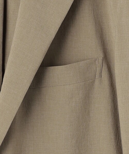 UNITED ARROWS（ユナイテッドアローズ）の「ポリエステル/T＆T シングル２ボタンジャケット  COZY -ウォッシャブル・ストレッチ・防しわ性（着用しわ）-（テーラードジャケット・メンズ・ベージュ/ロイヤルブルー・S/M/XL/XXL/L）」の14枚目の写真