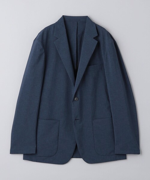 UNITED ARROWS（ユナイテッドアローズ）の「ポリエステル/T＆T シングル２ボタンジャケット  COZY -ウォッシャブル・ストレッチ・防しわ性（着用しわ）-（テーラードジャケット・メンズ・ベージュ/ロイヤルブルー・S/M/XL/XXL/L）」の19枚目の写真