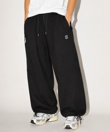 ワイドタックスウェットパンツ/Wide tuck sweat trousers(ユニセックス)