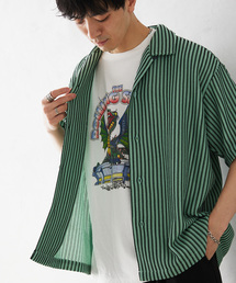 JOURNAL STANDARD relume | ストライプカラーレース半袖シャツ(シャツ/ブラウス)