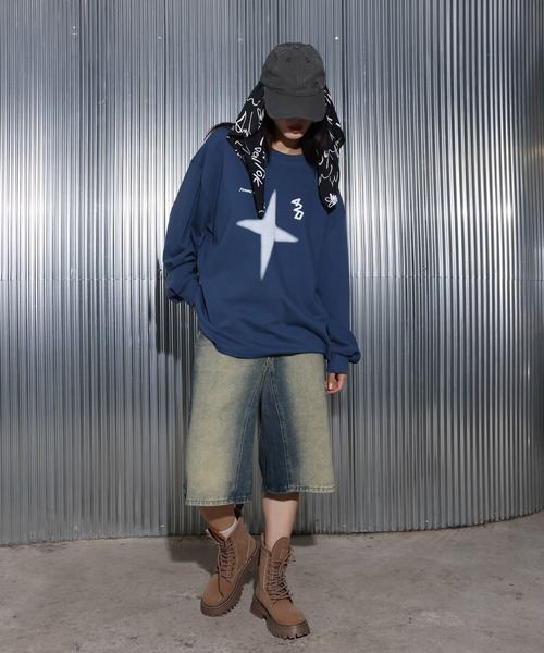 セール】[UNISEX][K-Fashion流行アイテム] ヴィンテージ