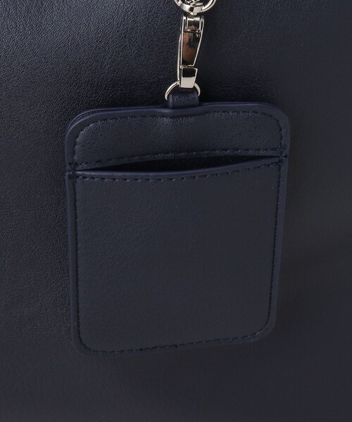 tk.TAKEO KIKUCHI（ティーケータケオキクチ）の「レザー調トートバッグ（トートバッグ・メンズ・ブラック/ブラック系/ブルー系その他/ダークブラウン・00）」の21枚目の写真