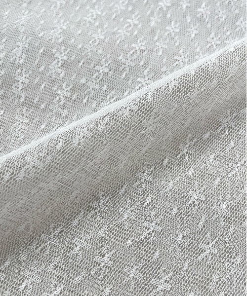 ad thie（アドティエ）の「腰紐付き マルチレーススカート（スカート・レディース・オフホワイト/ブラック・FREE）」の4枚目の写真