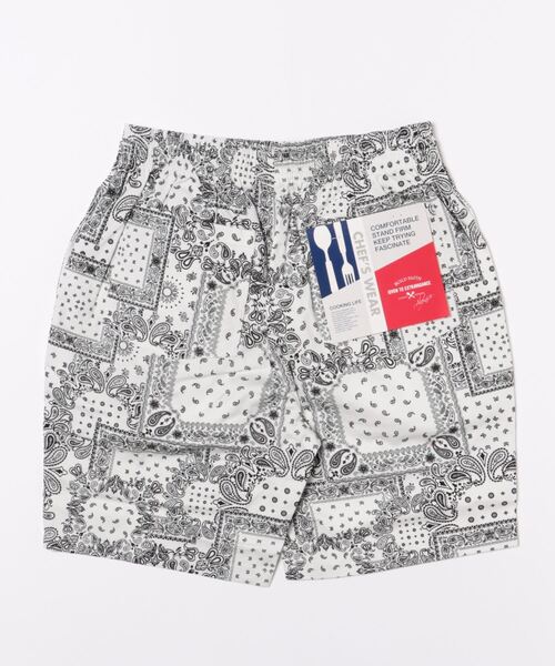 VIBGYOR Select/ ツインペイズリープリントシェフショーツ（その他パンツ）｜VIBGYOR（ヴィブジョー）