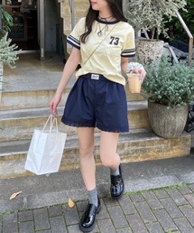《低身長サイズあり》レース付きショートパンツ