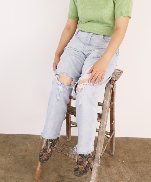 ROOPTOKYO（ループトウキョウ）の「ANONYMOUSISM/アノニマスイズム ウッズプリントクルー 靴下（ソックス/靴下・メンズ・ブラウン系1/ブラウン系2・23～25cm/25～27cm）」の3枚目の写真