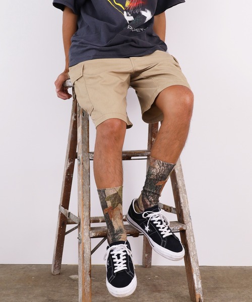 ROOPTOKYO（ループトウキョウ）の「ANONYMOUSISM/アノニマスイズム ウッズプリントクルー 靴下（ソックス/靴下・メンズ・ブラウン系1/ブラウン系2・23～25cm/25～27cm）」の12枚目の写真