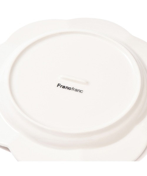 Francfranc(フランフラン)の「ブランシェ プレート S フラワー ホワイト(食器・レディース・ホワイト・FREE)」の5枚目の写真