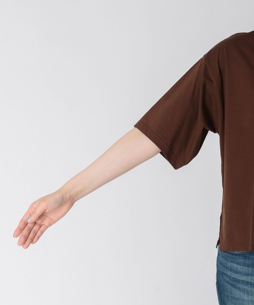 Three Four Time(スリーフォータイム)の「BIRMAN CAT(Tシャツ/カットソー・レディース・ブラック/アイボリー/ブラウン・FREE)」の12枚目の写真