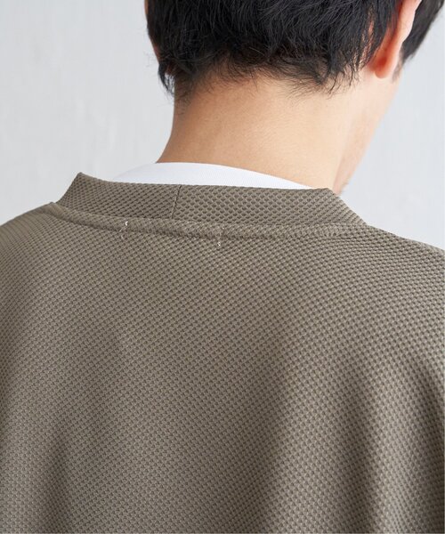 ikka（イッカ）の「パイナップルワンボタンカーディガン（カーディガン/ボレロ・メンズ・ブラック/オリーブ/ネイビー/ベージュ・M/L/XL/S）」の20枚目の写真