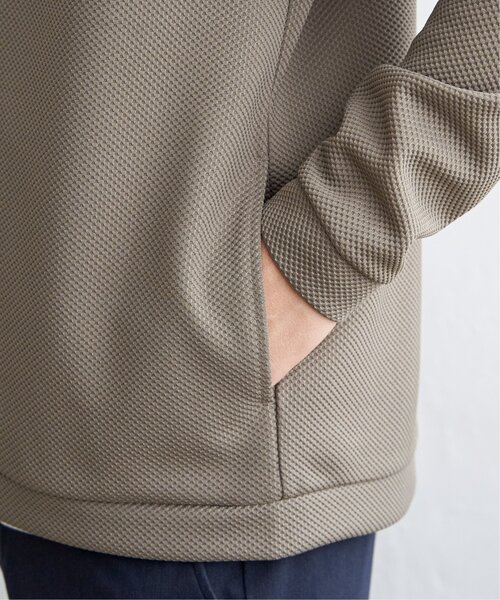 ikka（イッカ）の「パイナップルワンボタンカーディガン（カーディガン/ボレロ・メンズ・ブラック/オリーブ/ネイビー/ベージュ・M/L/XL/S）」の18枚目の写真