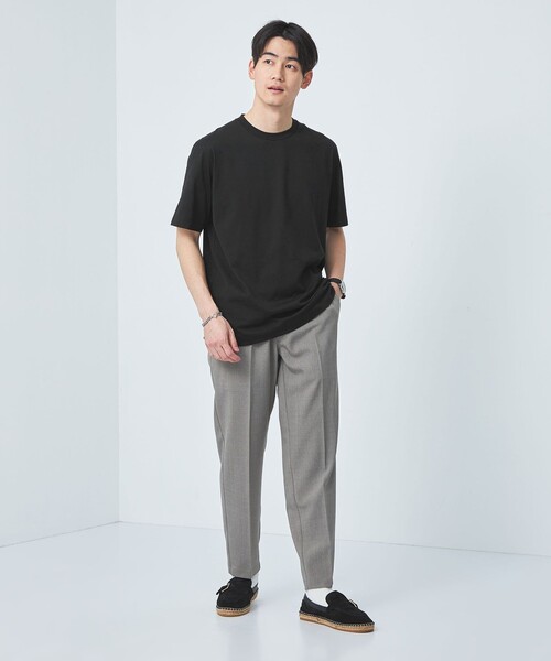 SLOANE(スローン)の「【別注】<SLOANE×green label relaxing>クルーネック Tシャツ(Tシャツ/カットソー・メンズ・ダークグリーン/ブラック/ライトグレー・5=L/6=XL/4=M)」の5枚目の写真