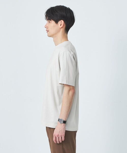 SLOANE(スローン)の「【別注】<SLOANE×green label relaxing>クルーネック Tシャツ(Tシャツ/カットソー・メンズ・ダークグリーン/ブラック/ライトグレー・5=L/6=XL/4=M)」の8枚目の写真